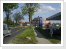 Straßenbahnendhalte+GO-Tankstelle, links Straßenbahnendhalte+GO-Tankstelle, links