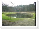 Teich neu angelegt, vorab gemessen und gerechnet Teich neu angelegt, vorab gemessen und gerechnet